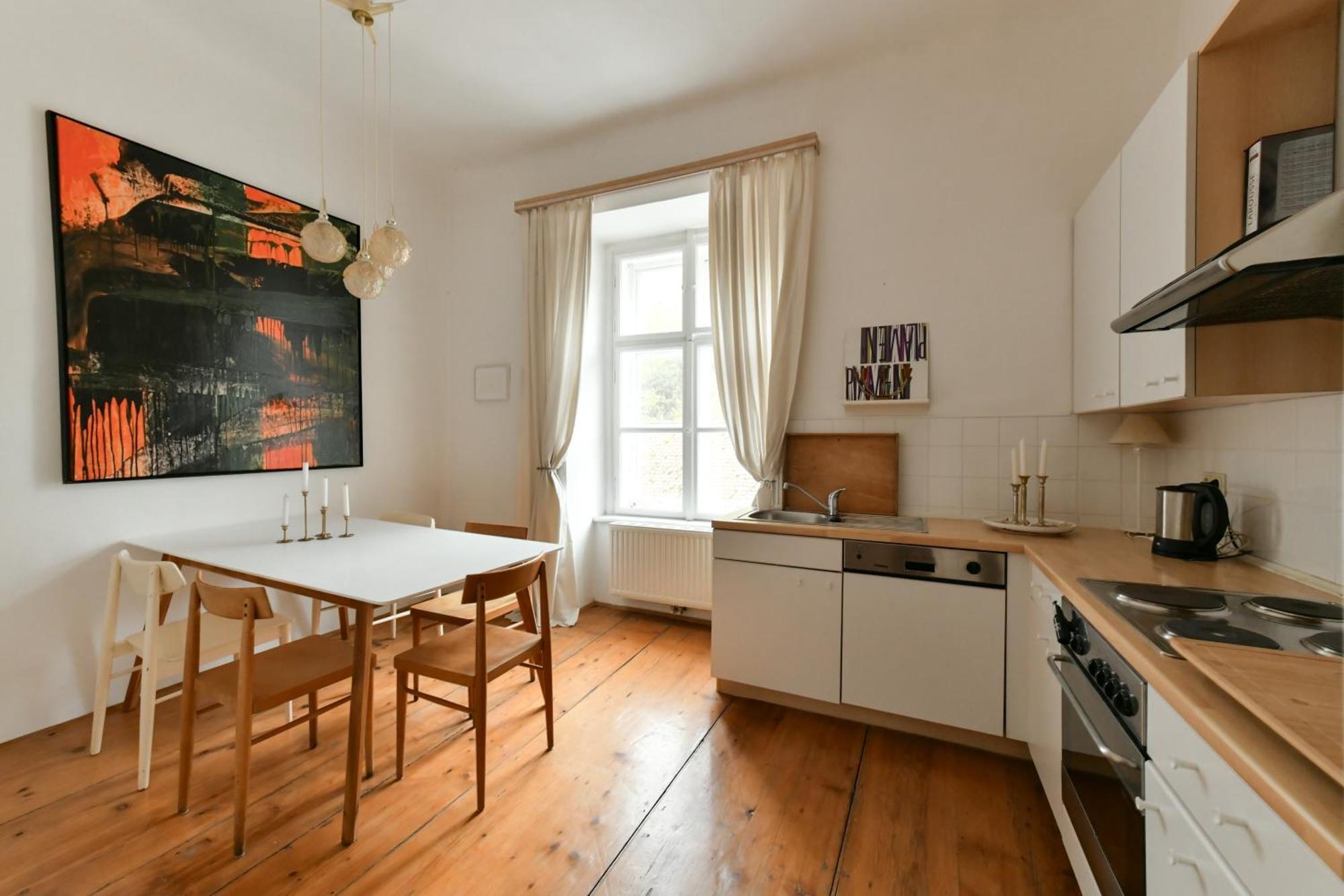 Schloss Hollenburg Aparte Apartments 크렘스안더다노 외부 사진