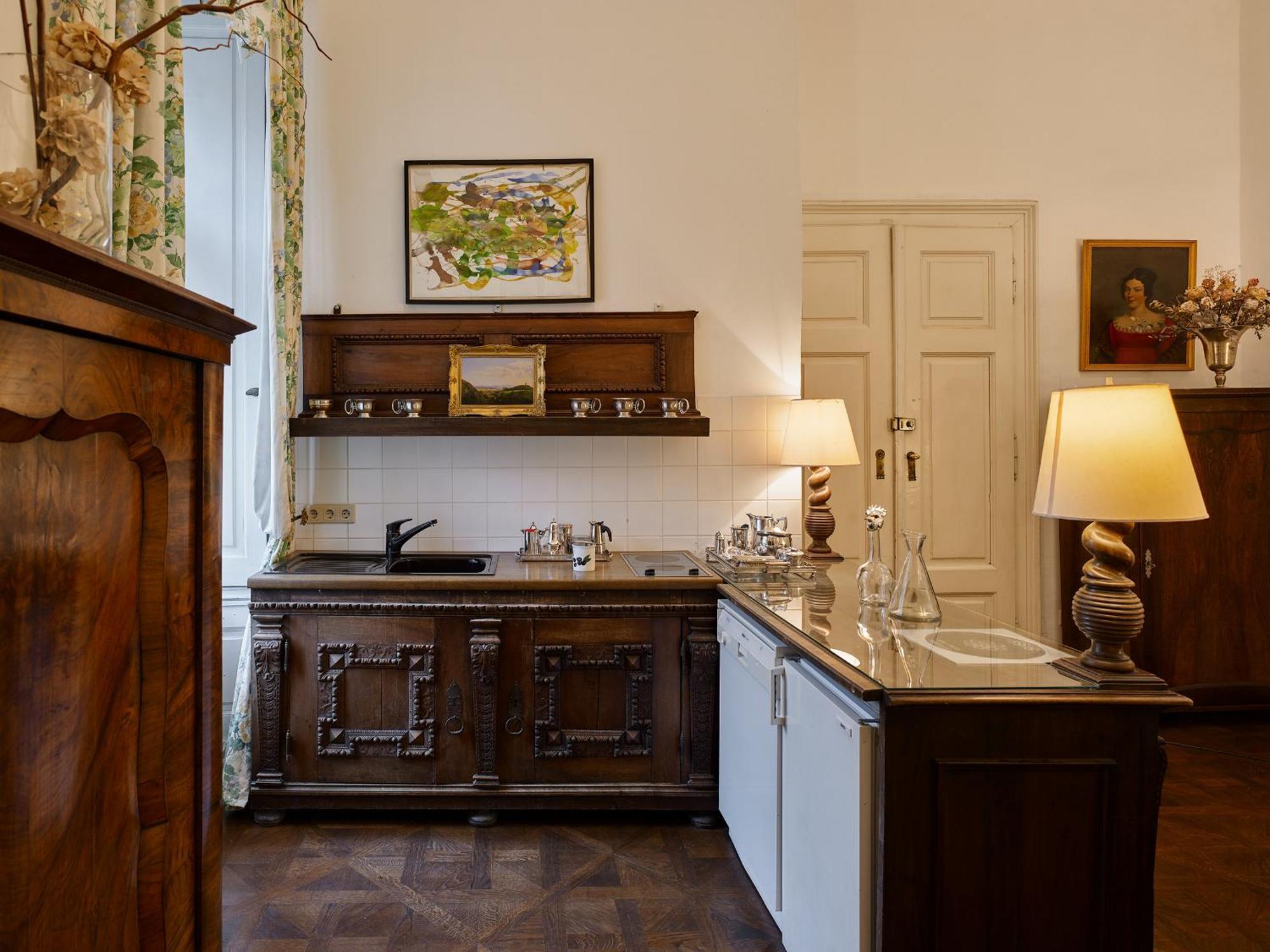 Schloss Hollenburg Aparte Apartments 크렘스안더다노 외부 사진