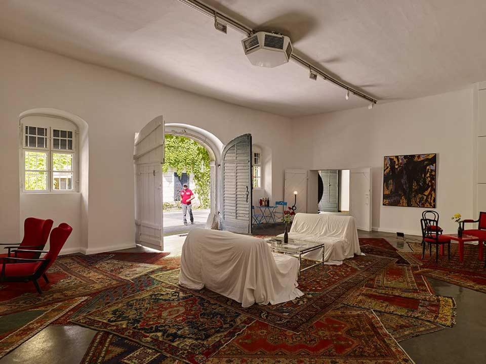 Schloss Hollenburg Aparte Apartments 크렘스안더다노 외부 사진